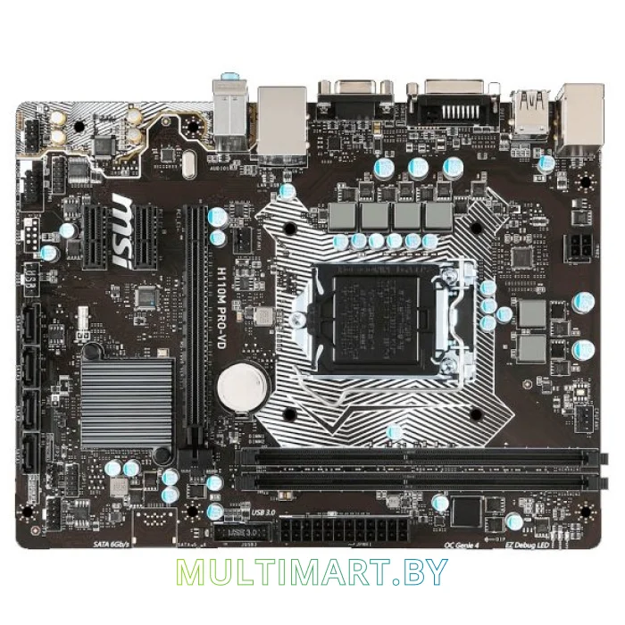 Материнская плата MSI H110M PRO-VD